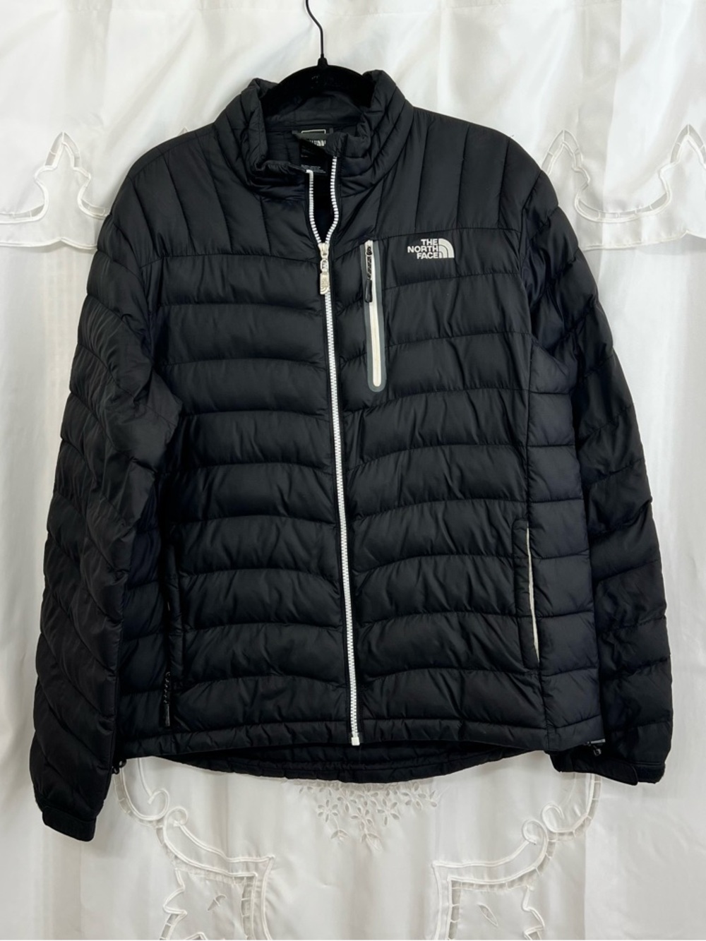 The North Face 700 Pro Insulated Puffer Jacket Black Men’s XL Full Zip Coat